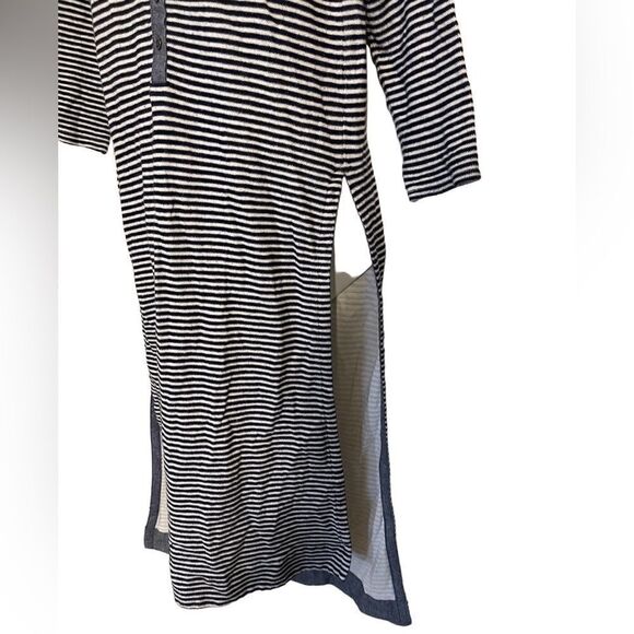 Anthropologie Postmark Striped Henley Tunic - Picture 5 of 8
